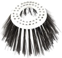 Broom, gutter, metal bristle w/poly head	 7023270