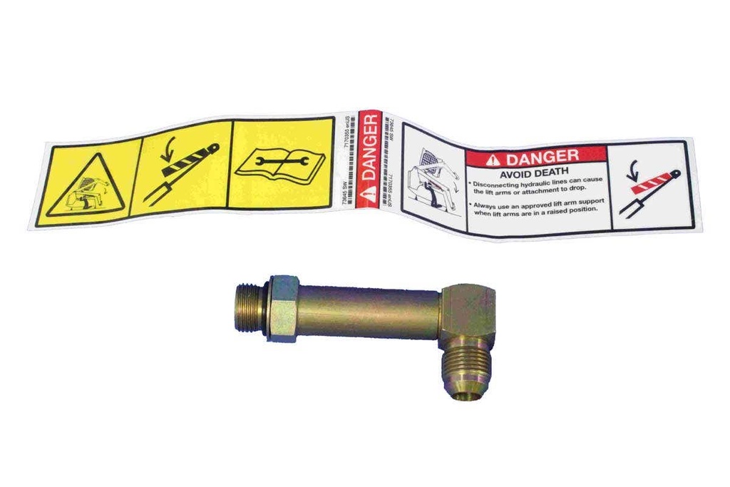 [7183605] Kit fitting w decal 7183605