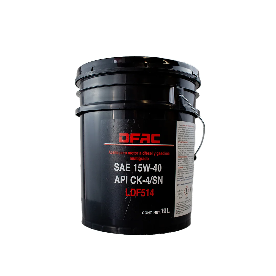 Aceite para Motor Diésel SAE 15W-40 API CK-4